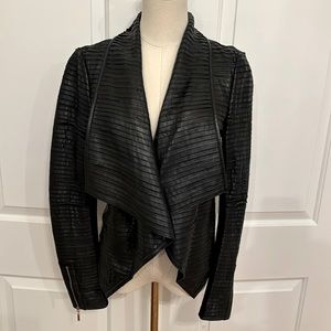 Marciano Black Leather Jacket